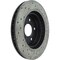 Centric Parts Sport Cross Drilled Brake Rotor, 128.35036R 128.35036R - alternate 4